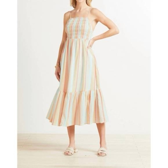 Z SUPPLY Jazmin maxi dress in orange multi - Picture 2 of 13